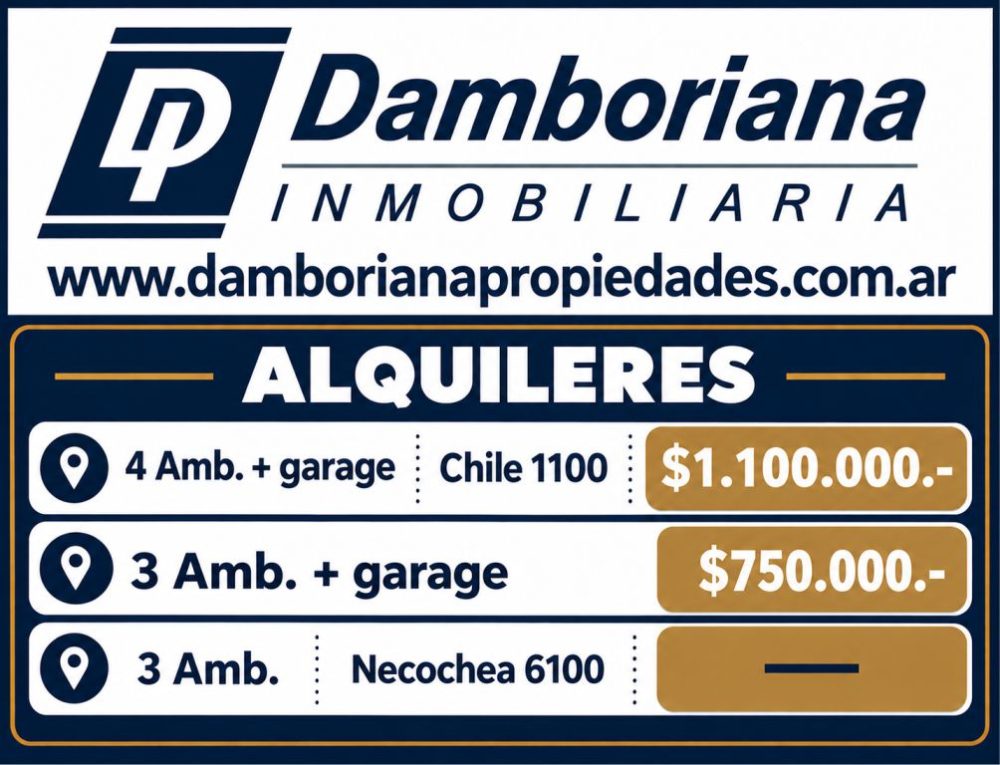Alquileres - Damboriana Propiedades