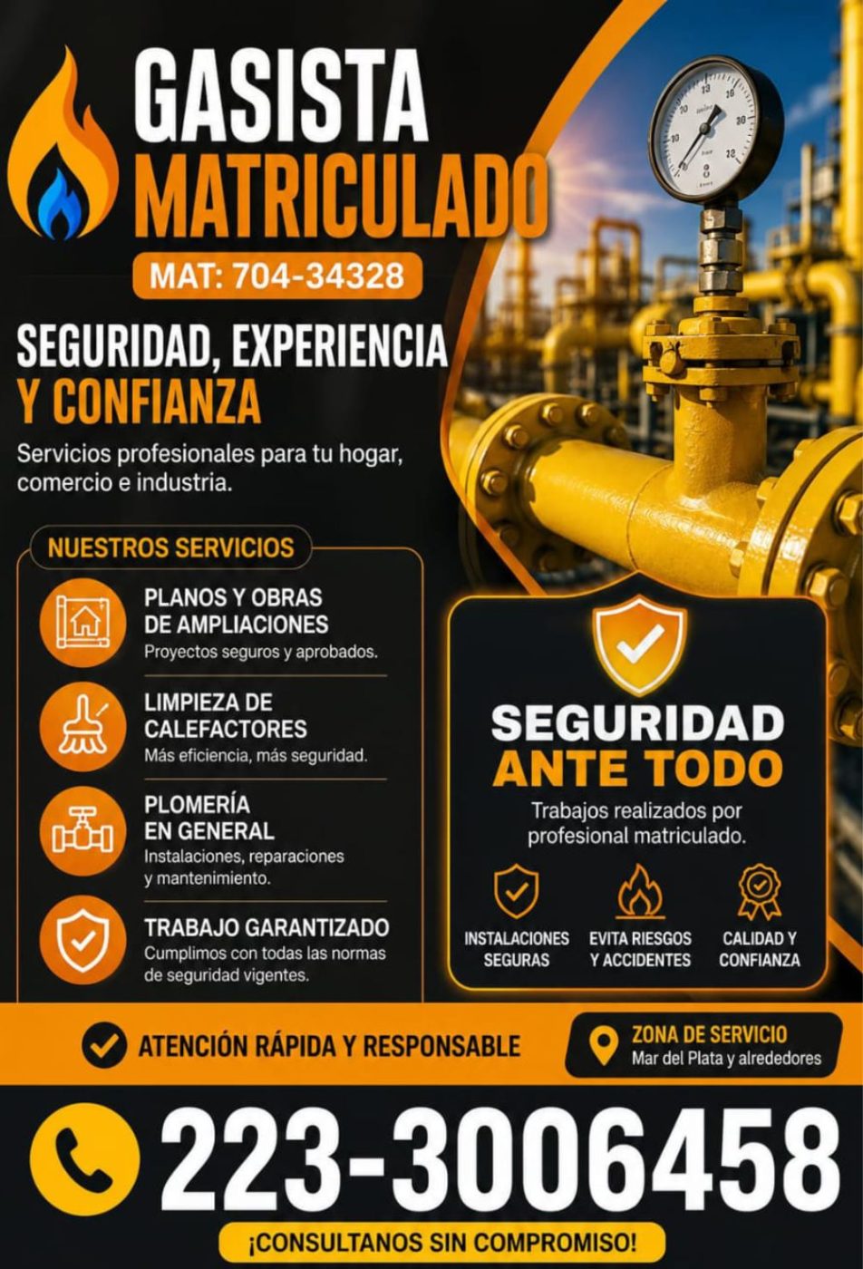 Andres Durand Gasista Matriculado