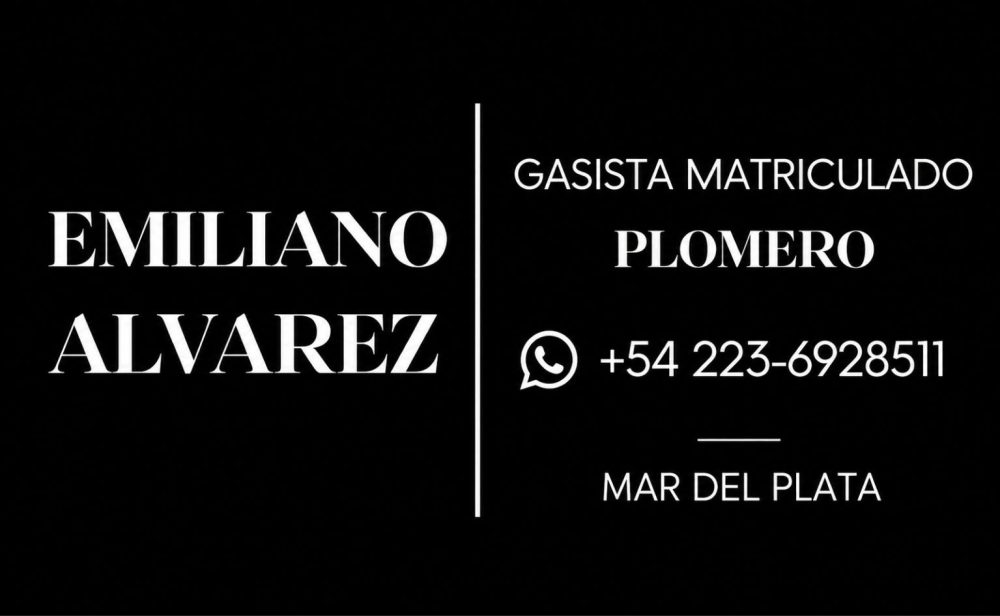 Gasista Matriculado +54 223-6928511