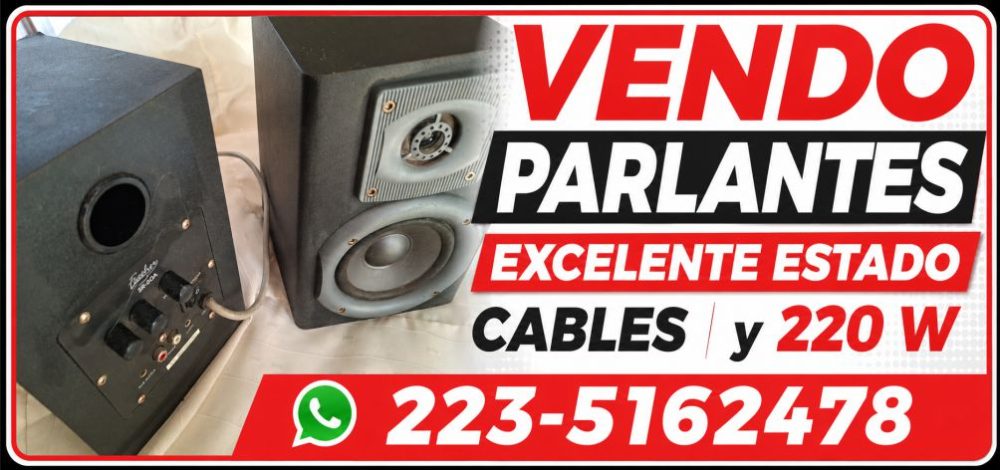 Vendo parlantes