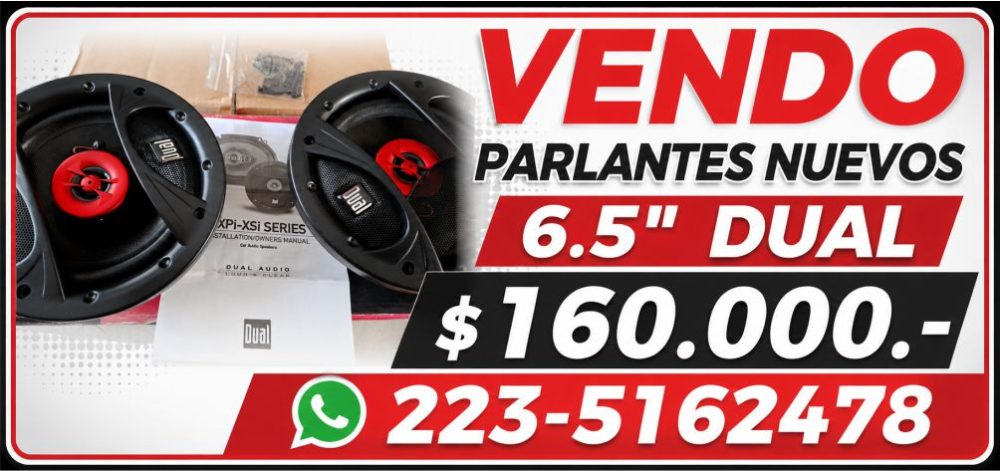 Vendo Parlantes Nuevos